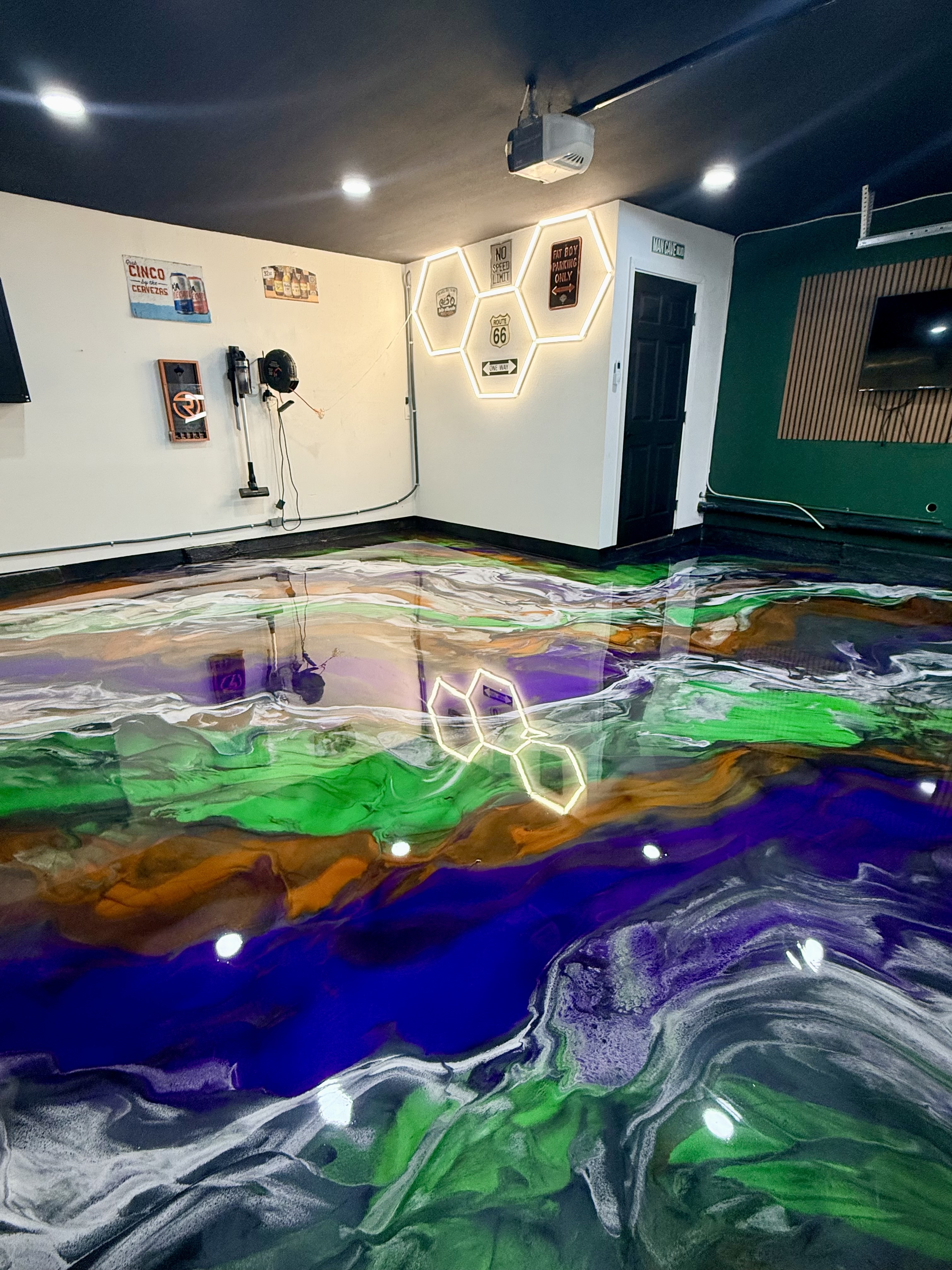 Epoxy floor project